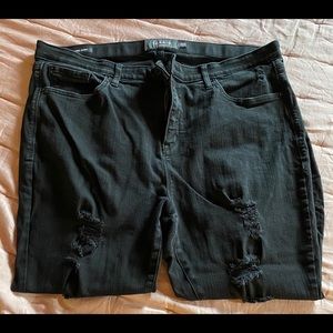 SKY HIGH SKINNY JEAN - PREMIUM STRETCH BLACK